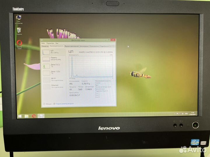 Моноблок lenovo thinkcentre M72z