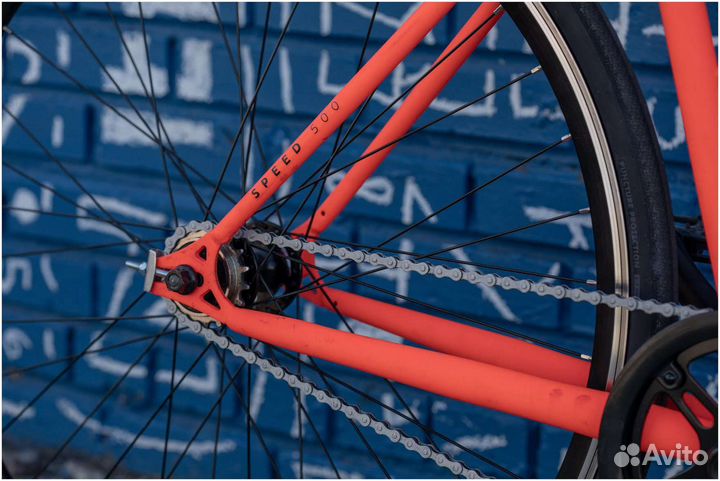 Велосипед городской single speed 500 Elops