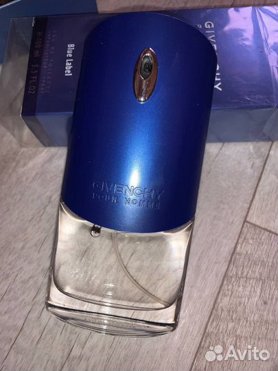 Givenchy pour homme blue label 100ml мужские