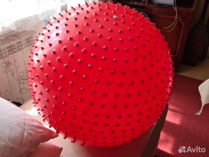 Массажный мяч с насосом