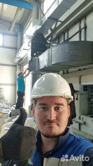 Монтаж приточной и вытяжной вентиляции