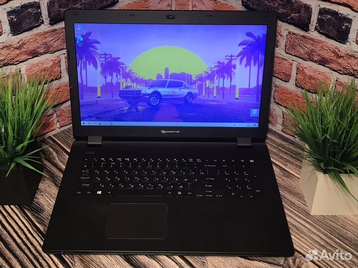Игровой ноутбук Packard Bell SSD/17.3/8gb/GeForce