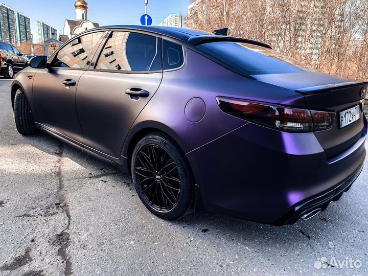 Виниловая пленка хамелеон синий kpmf K75566