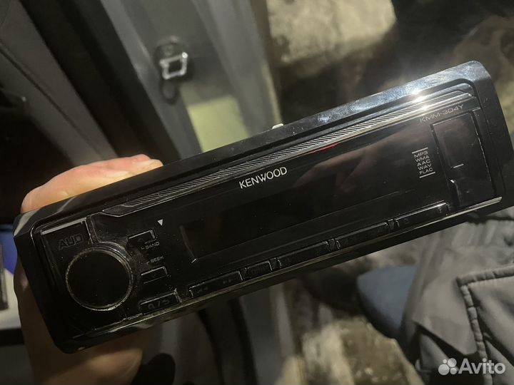 Магнитола kenwood kmm-304y