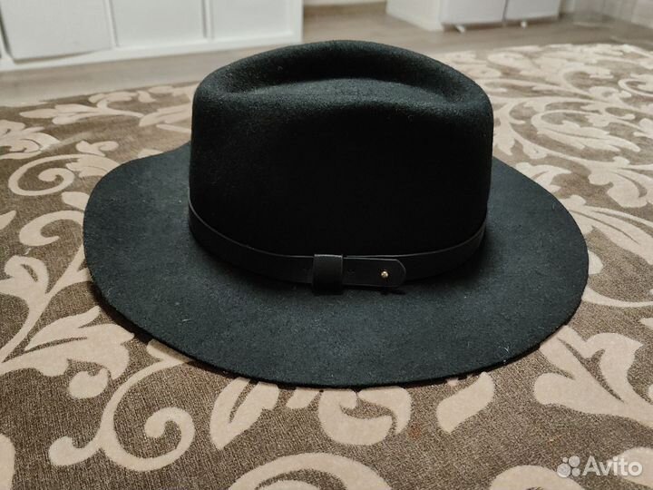 Шляпа женская черная