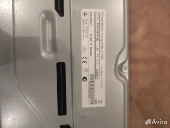 Варочная панель электрическая bosch бу