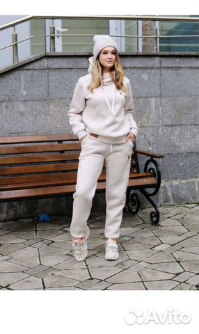 Теплый костюм с начесом