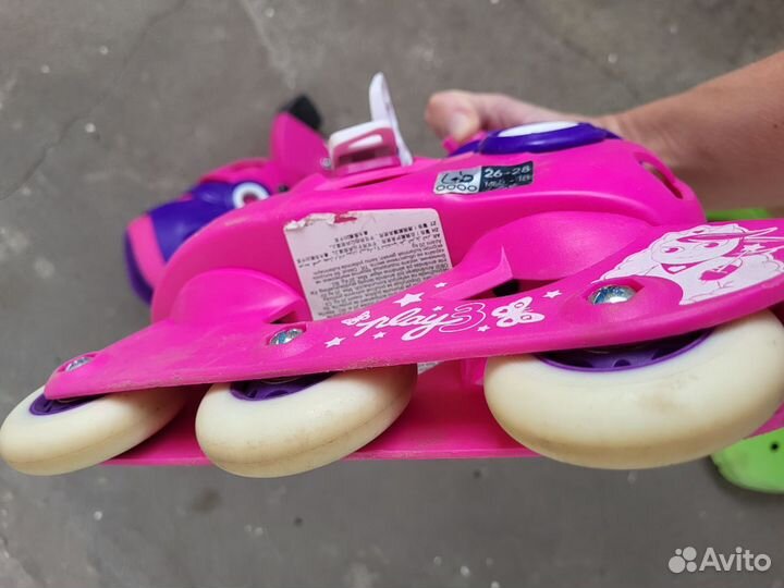 Детские роликовые коньки из Декатлона