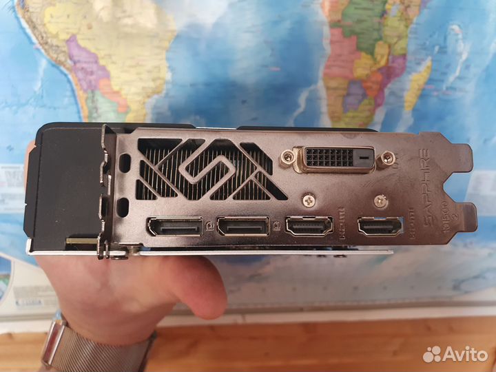 Видеокарта Radeon RX 580 8 гб sapphire nitro+