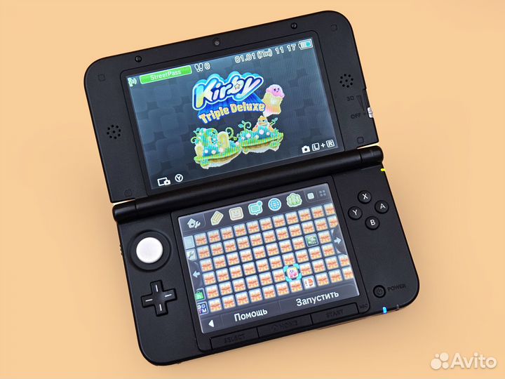 Nintendo 3DS XL Черная, 200 игр, 128 Gb