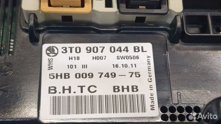 Переключатель отопителя Skoda SuperB, 2011