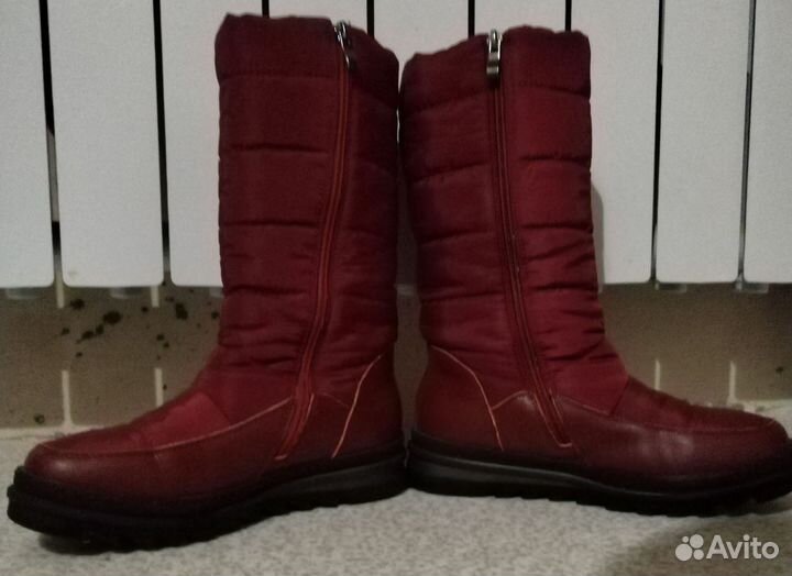 Зимние сапожки для девочки 37размер