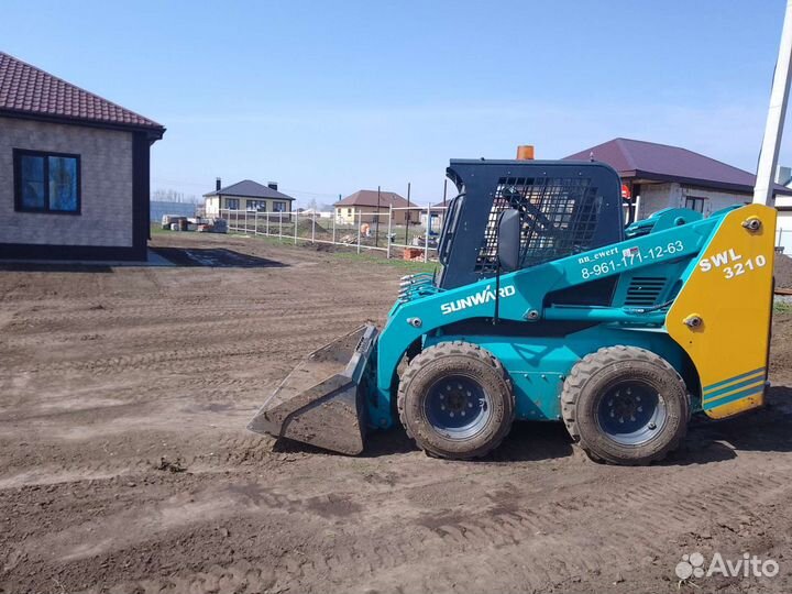 Услуги мини погрузчика Бобкэт. Бобкат Белгород