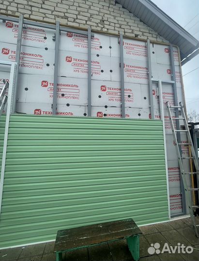 Монтаж сайдинга фасадные работы