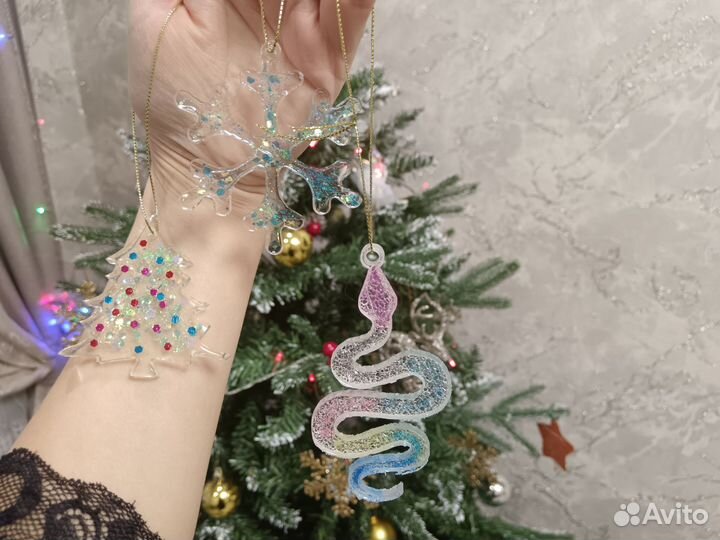 Игрушки на елку ручная работа