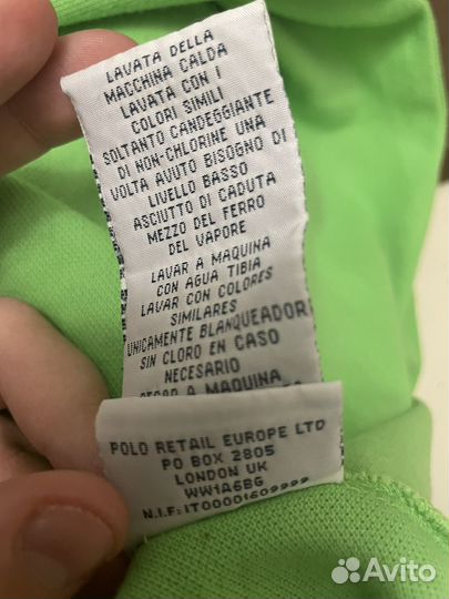 Polo ralph lauren футболка поло