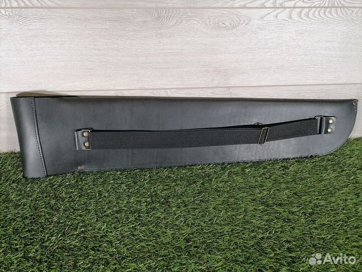 Лошади (Объемная рукоять) в чехле кожаный - 2