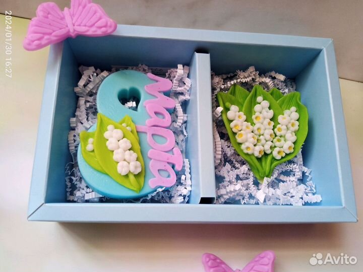 Наборы из мыла 8 Марта