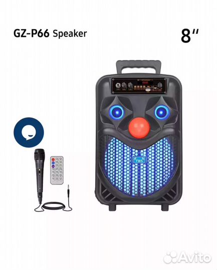 Bluetooth колонка NDR-P66 (Новая, гарантия)