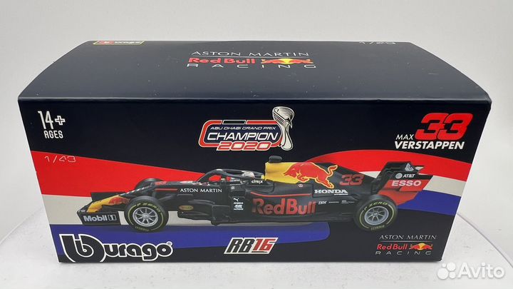 Max Verstappen #33 Red Bull Racing RB16 2020