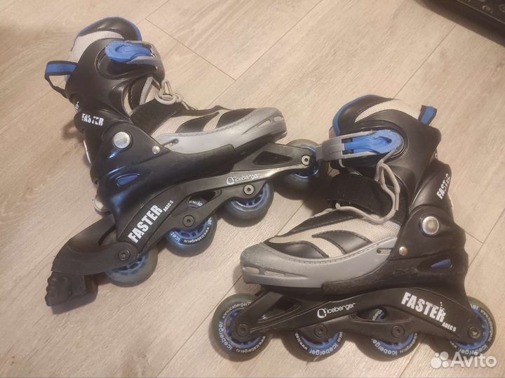 Коньки роликовые р.30-33