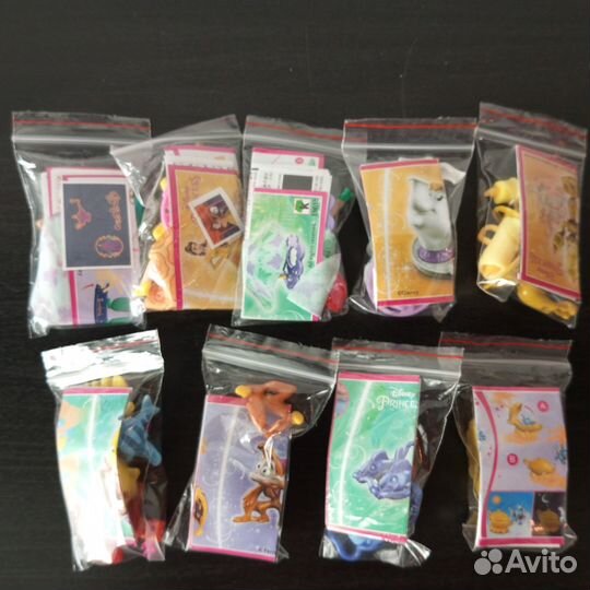 Серия из киндера Принцессы диснея 2020