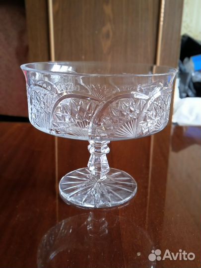 Хрустальная конфетница СССР