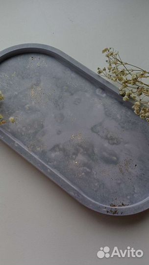 Подставка для украшений из гипса