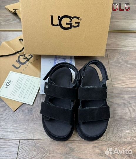 Сандалии натуральная кожа замша UGG