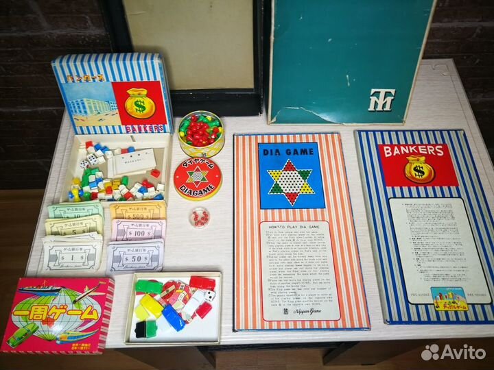 Винтажные настольные игры. Япония хх век