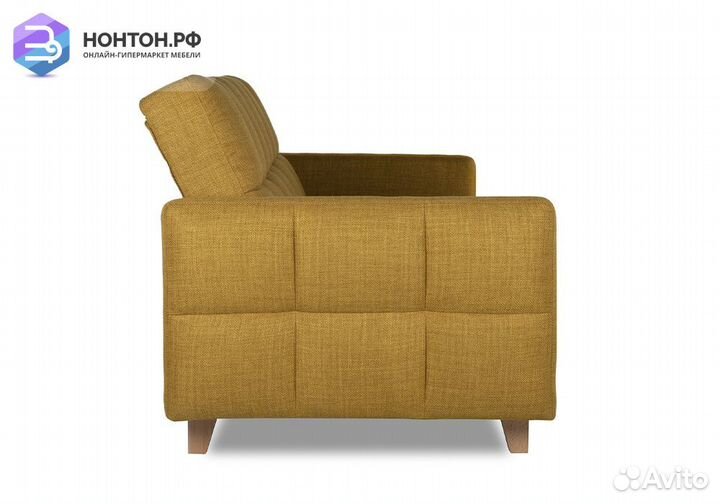 Диван книжка Ригдом жёлтый