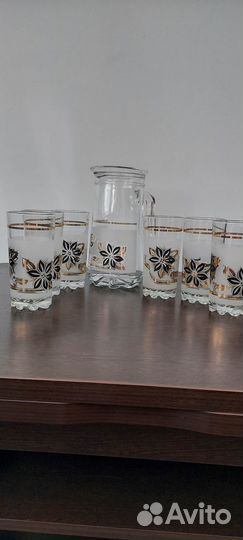 Набор кувшин и 6 стаканов