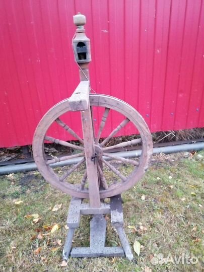 Прялка деревянная старинная
