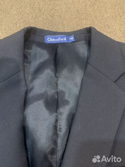 Пиджак школьный для мальчика 140