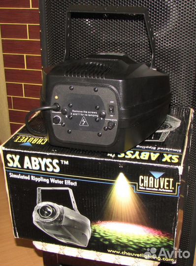 Светомузыка Chauvet SX-Abyss H2O Rgby+W Mix Линза