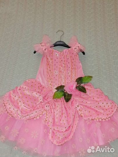 Платье дюймовочки