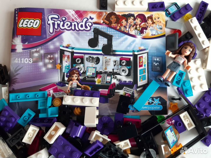 Lego Friends 41103. Студия звукозаписи
