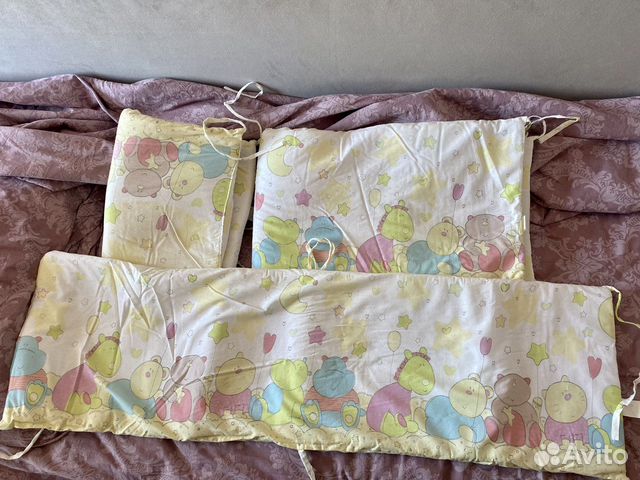 Бортики в кроватку