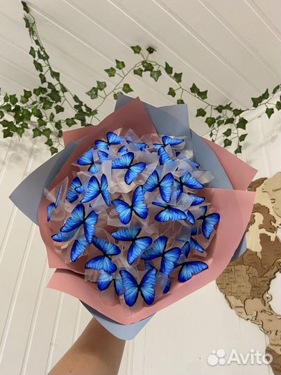 Букет из бабочек