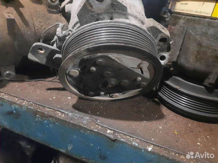 Компрессор кондиционера УАЗ патриот с дефектом