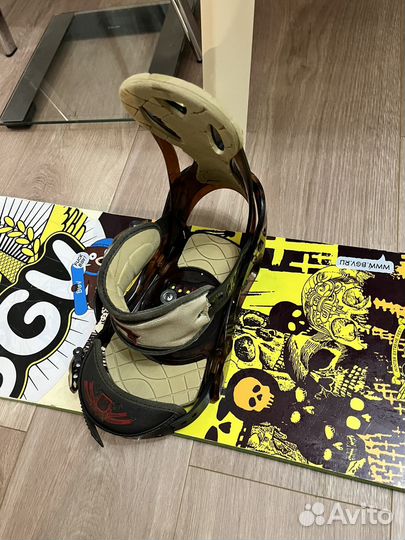 Сноуборд Palmer 149+ крепления Burton custom