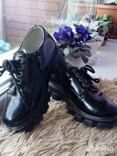 Ботинки весенние для девочки 31-32