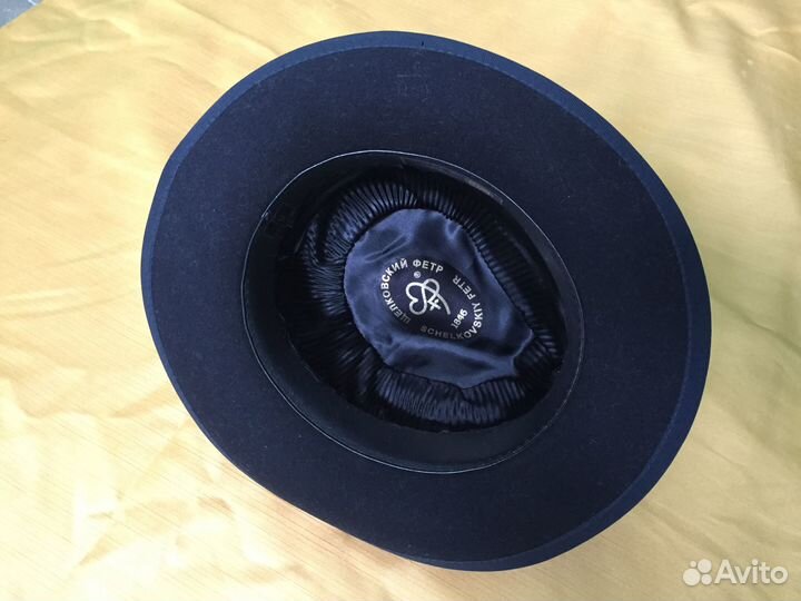 Шляпа мужская, Щёлковский фетр, р.57, СССР, ретро