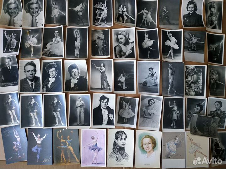 Открытки Балет опера 1950-1980 артисты СССР