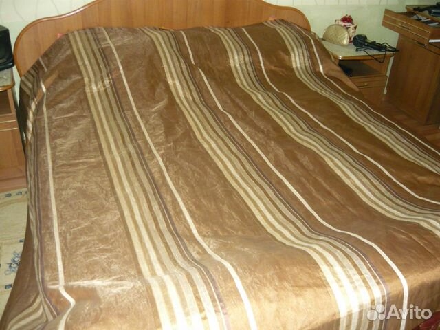 Комплект шторы и покрывало