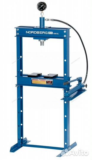 Пресс гидравлический 12т, разборная рама N3612L
