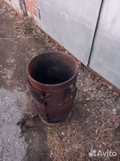 Печь Буржуйка Чугунная армейская