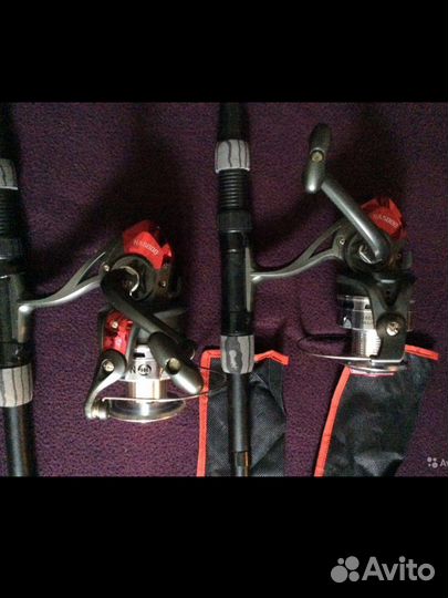 Спиннинг с катушкой телескопический