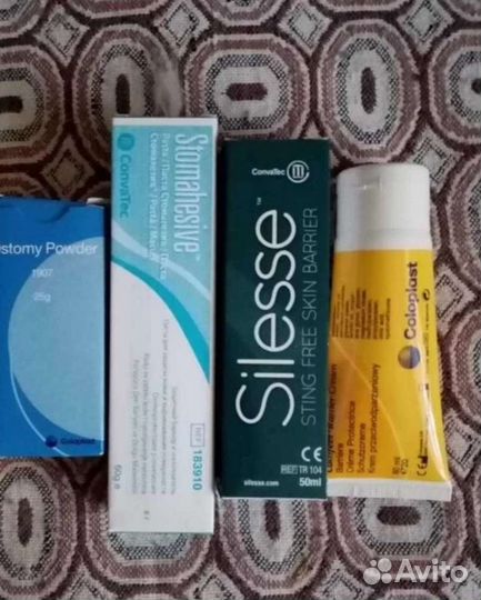 Калоприемники и косметика к ним