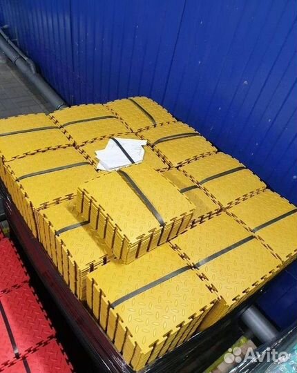 Модульная пвх плитка для склада